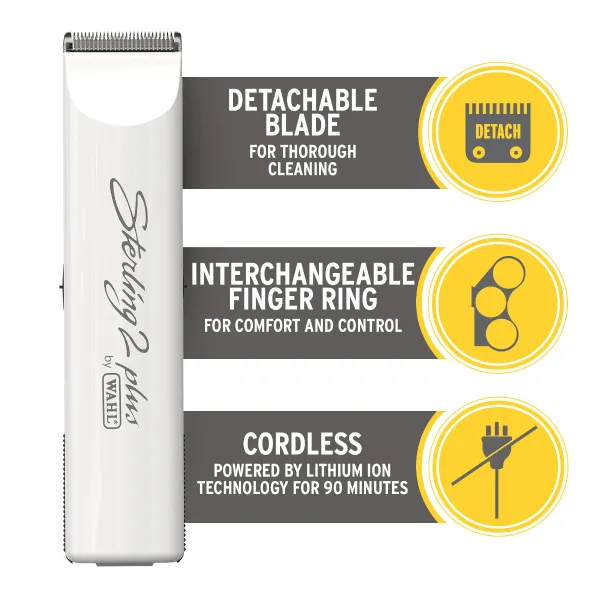 وال ماكينة حلاقة ستيرلينك 2 بلوس | WAHL Sterling 2 Plus - الصورة 3